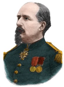 Portret van Pierre Philippe Denfert Rochereau (1823-1878) Franse kolonel.