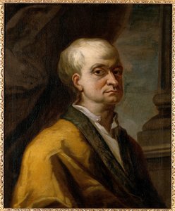 Portret van Sir Isaac Newton (1642-1727) door Anonymous Anonymous