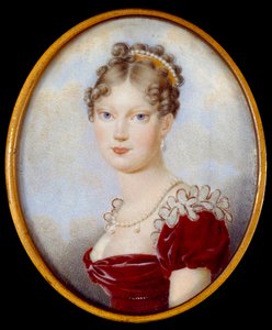 Portret van keizerin Marie-Louise (Marie Louise van Habsburg Lorraine) door Anonymous Anonymous