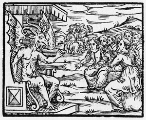 Satan spreekt tovenaars toe - 