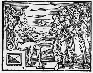Satan eist een pact van de nieuwe tovenaars - 