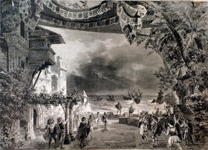 Scenografie van Otello, opera van Giuseppe Verdi