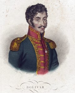 Simon Bolivar door Anonymous Anonymous