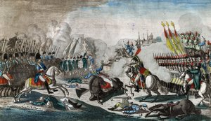 De slag bij Luetzen (2 mei 1813) door Anonymous Anonymous