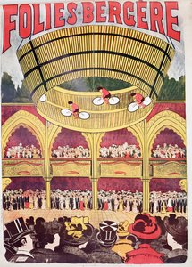 De Folies-Bergère, cabaret music-hall door Anonymous Anonymous