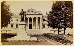 De stad Marseille en haar omgeving rond 1885-1890: het gerechtsgebouw, Privécollectie