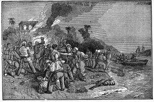 De dood van kapitein Edward Davis