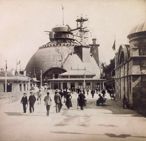 Wereldtentoonstelling van 1900 in Parijs: Het paviljoen van Creusot door Anonymous Anonymous