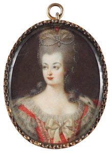 Portret van koningin Marie Antoinette van Frankrijk (1755-1793)
