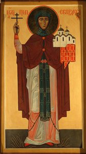 Heilige Eupraxia, Prinses van Pskov