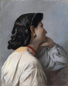 Iphigenie, hoofd van een vrouw