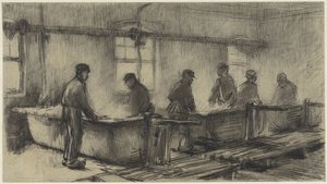 De krabbers in de katoenververij
