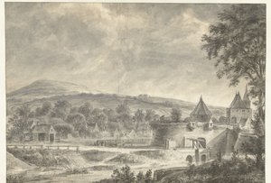 St. Janspoort te Arnhem door Anthonie Waterloo