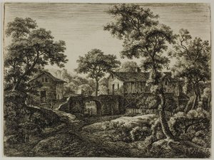 De Grote Poort door Anthonie Waterloo
