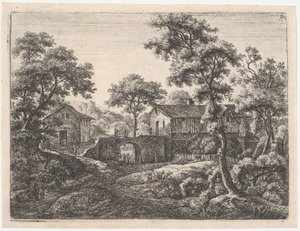 De poort, 17e eeuw