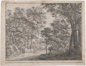 De Getrimde Bosjes, 17e eeuw door Anthonie Waterloo
