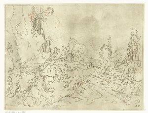 Bergachtig landschap