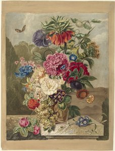 Bloemstuk door Anthonie van den Bos