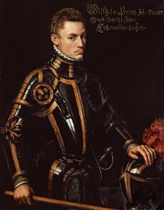 Willem I (1533-84) de Zwijger, Prins van Oranje door Anthonis Mor