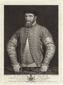 Portret van Sir Thomas Gresham