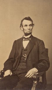 Abraham Lincoln, 9 februari 1864 door Anthony Berger