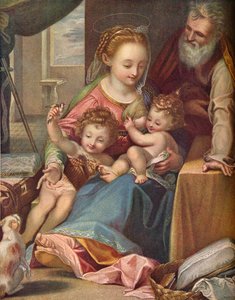 De Madonna van de Kat (La Madonna del Gatto) door Anthony Cardon