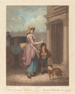 Wilt U Lucifers? door Anthony Cardon after Francis Wheatley