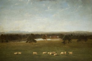 Tabley: Het Oude Huis vanuit het Park