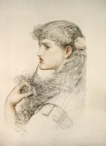 Trotse Maisie door Anthony Frederick Augustus Sandys