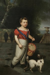 De jonge trommelaar, 1830-31 door Anthony Lewis De Rose
