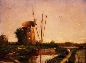 Een molen in Den Haag