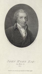 Portret van John Home door Anthony Stewart