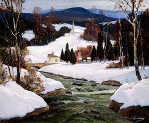 Sneeuw in New Hampshire