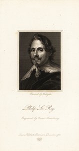 Portret van Baron Philippe Le Roy, Vlaamse diplomaat door Anthony van (after) Dyck