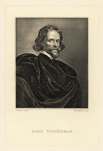 Portret van Lucas Vorsterman de Oudere, Barokgraveur