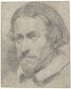 Manskop door Anthony van Dyck (possibly)