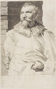 Adam van Noort door Anthony van Dyck