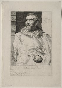 Adam van Noort door Anthony van Dyck