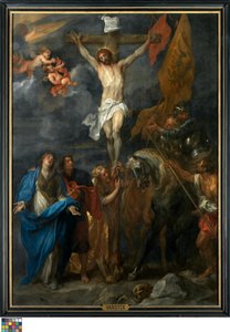 Christus aan het kruis of Christus met de spons door Anthony van Dyck