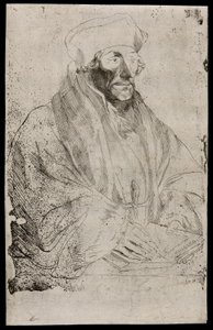 Desiderius Erasmus door Anthony van Dyck
