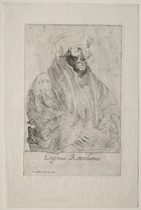 Desiderius Erasmus van Rotterdam door Anthony van Dyck