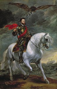 Keizer Karel V te paard, 1620