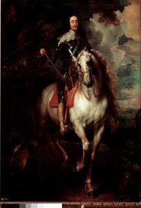 Ruiterportret van Karel I Stuart, koning van Engeland