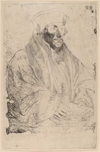 Erasmus van Rotterdam, waarschijnlijk 1626-1641 door Anthony van Dyck