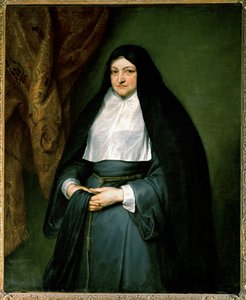 Infanta Isabella Clara Eugenia, regentes van de Spaanse Nederlanden, echtgenote van Erzherzog Albrecht ... door Anthony van Dyck