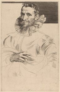 Jan Bruegel de Oude door Anthony van Dyck