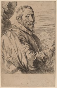 Jodocus de Momper door Anthony van Dyck