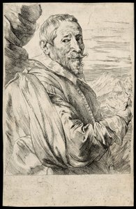 Joos de Momper door Anthony van Dyck