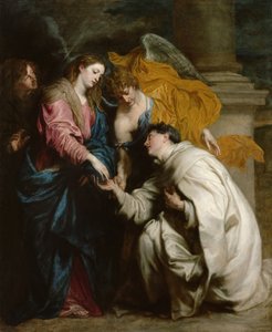 De visioen van de zalige Hermann van Steinfeld, ook wel Joseph genoemd door Anthony van Dyck