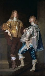 Lord John Stuart en zijn broer, Lord Bernard Stuart door Anthony van Dyck